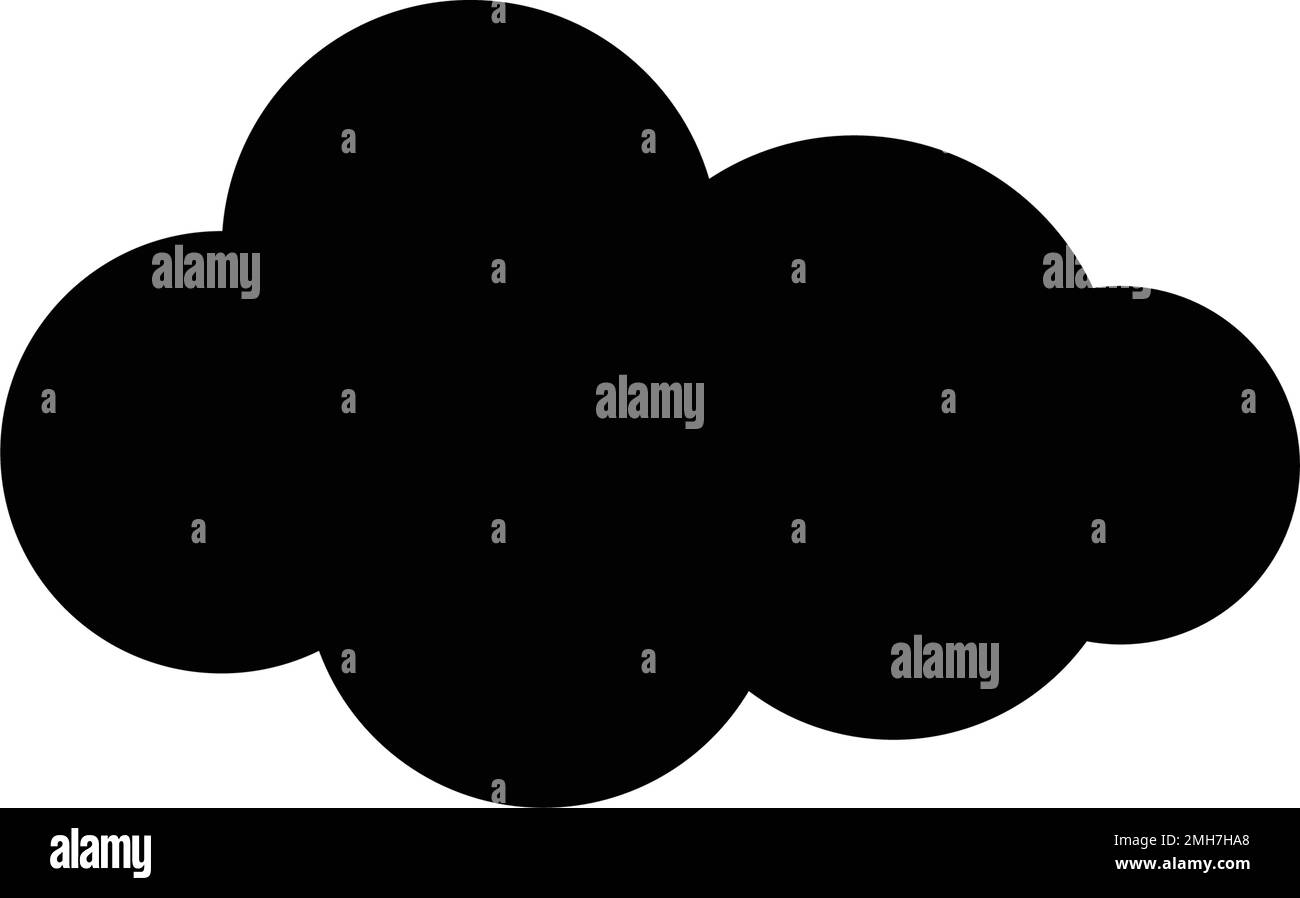 cloud logo vector icon template Stock Vector Image & Art - Alamy