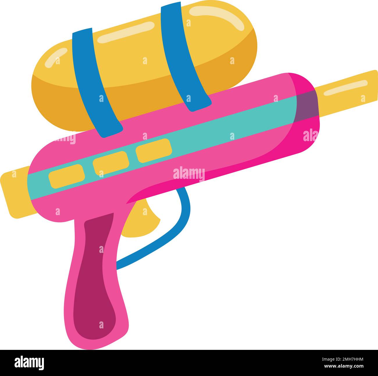 songkran water gun toy Stock Vector Image & Art - Alamy