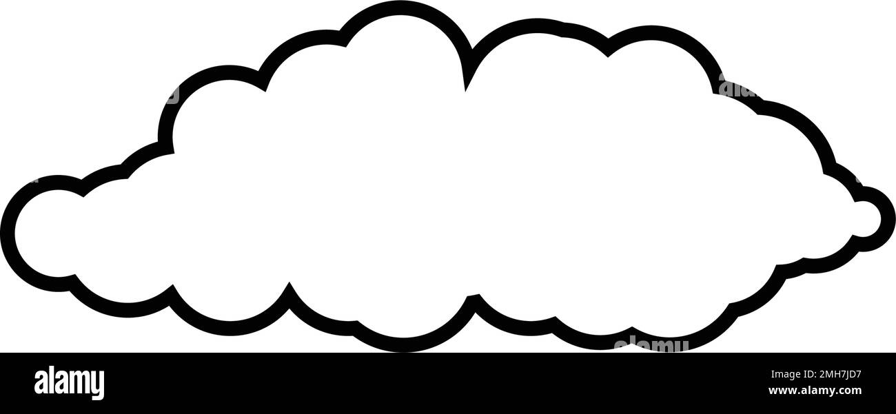 cloud logo vector icon template Stock Vector