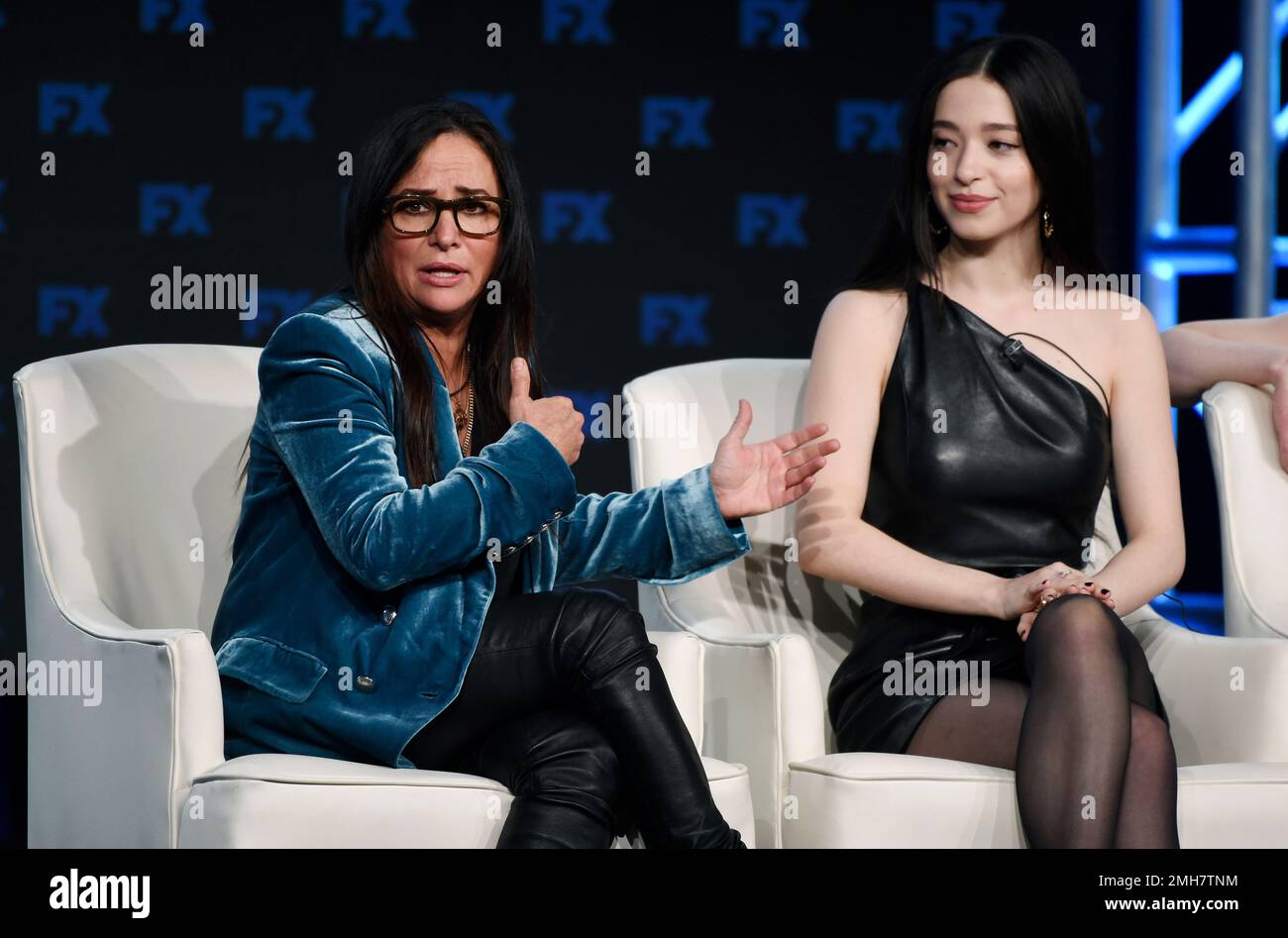 Pamela Adlon, left, executive producer/writer/director/star of the FX
