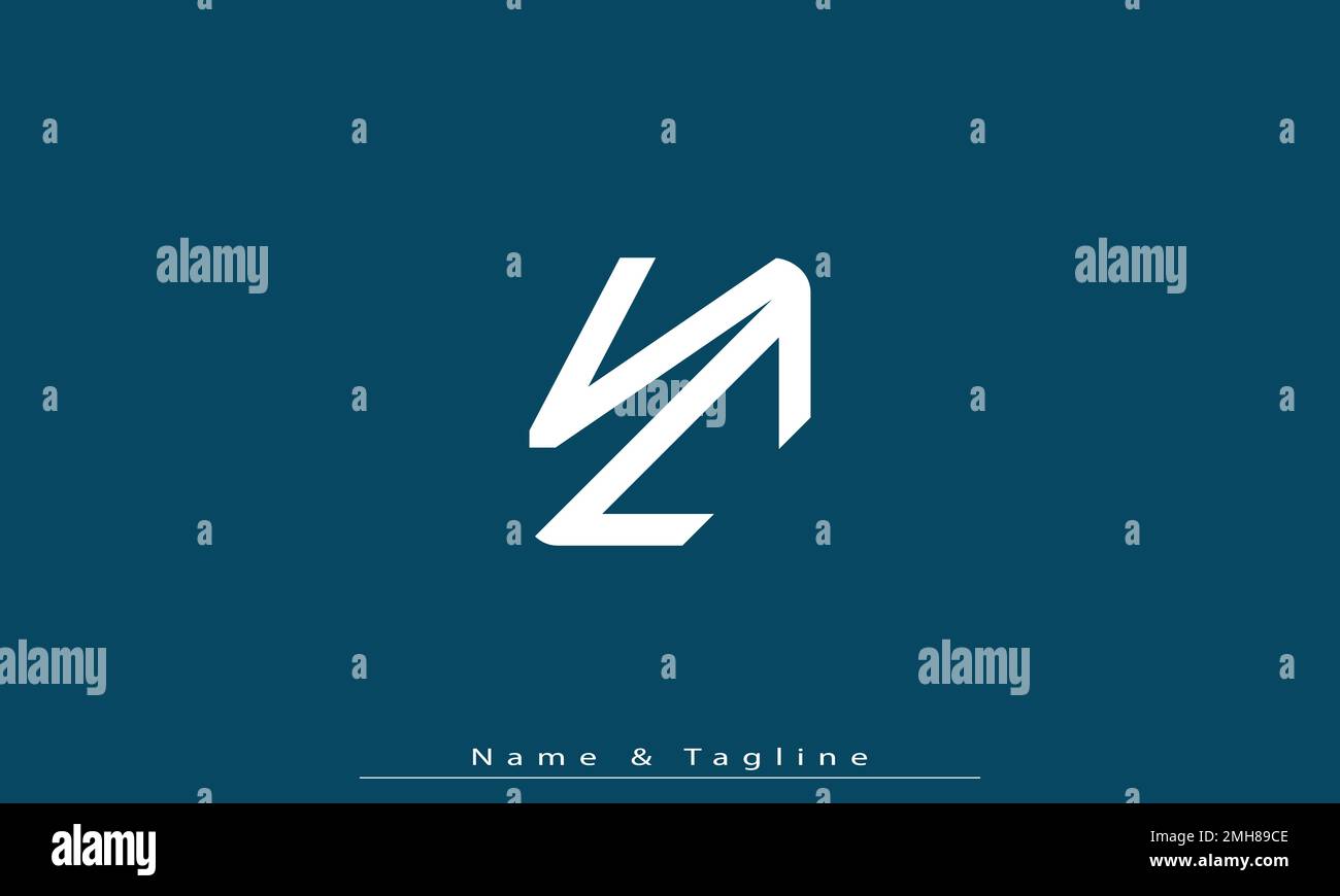 Alphabet letters Initials Monogram logo VC ,CV Stock Vector
