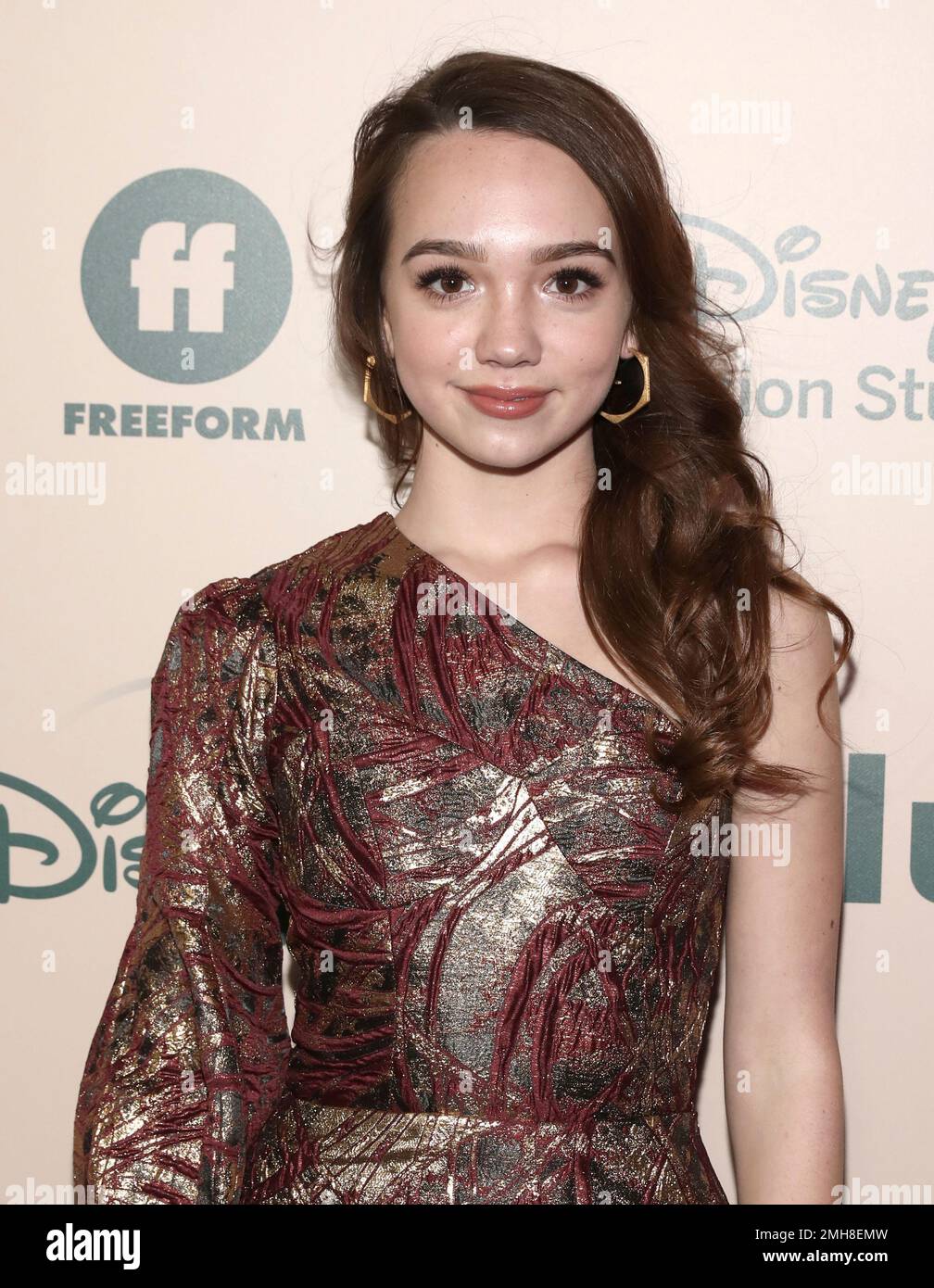 Ruby Jay arrives at the FX and Disney Golden Globes afterparty at the