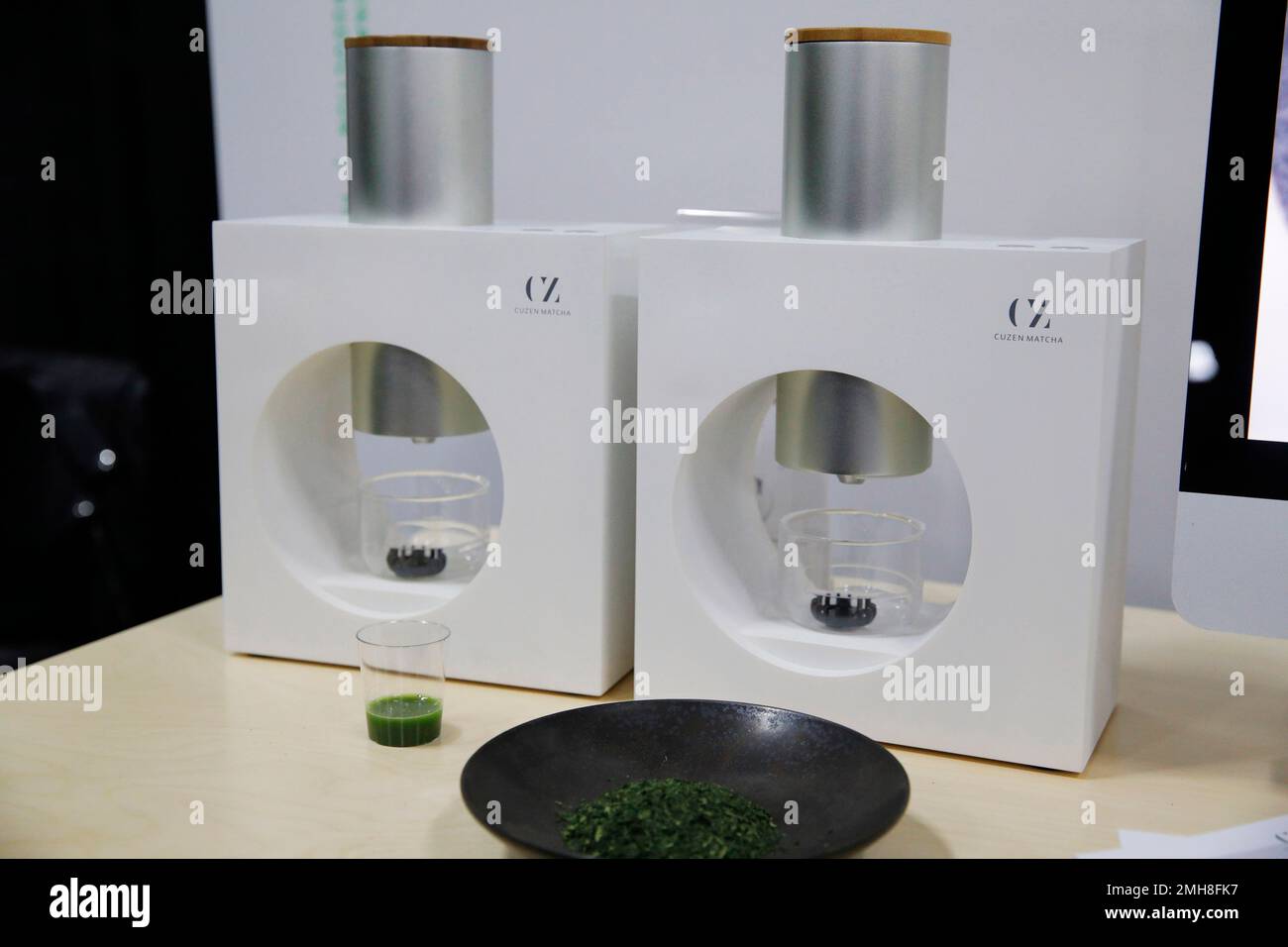 https://c8.alamy.com/comp/2MH8FK7/the-cuzen-matcha-maker-an-automatic-matcha-maker-appears-on-display-at-the-cuzen-matcha-booth-during-ces-unveiled-before-ces-international-sunday-jan-5-2020-in-las-vegas-ap-photojohn-locher-2MH8FK7.jpg