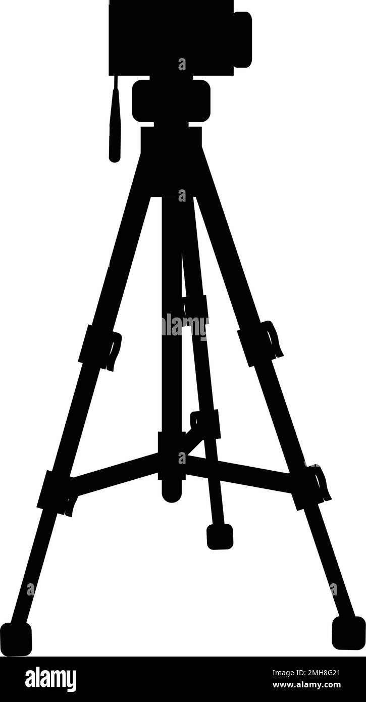 tripod logo stock illustration design Stock Vector