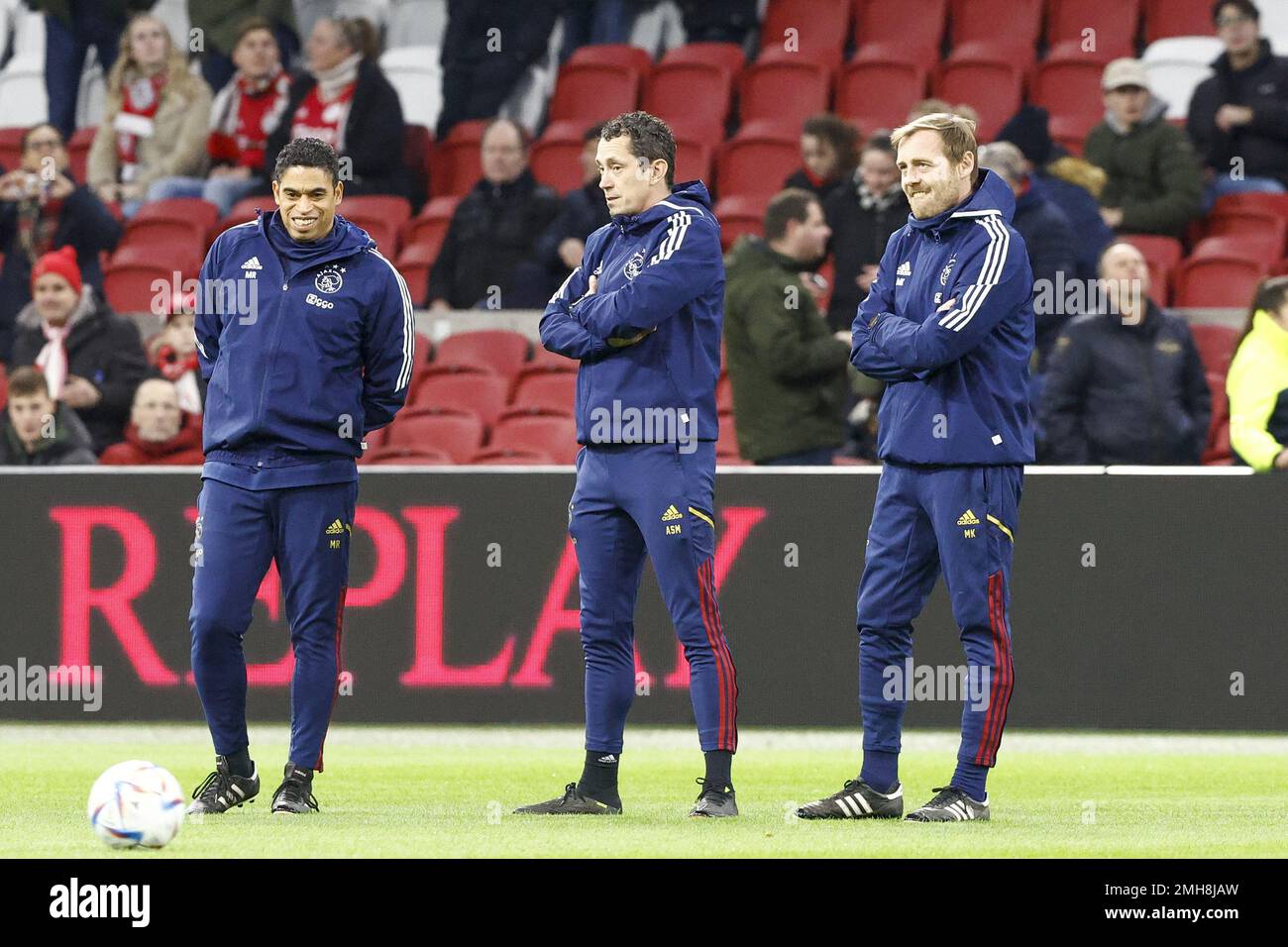 AMSTERDAM , 26-01-2023 , Johan Cruijff Arena , Dutch football ...