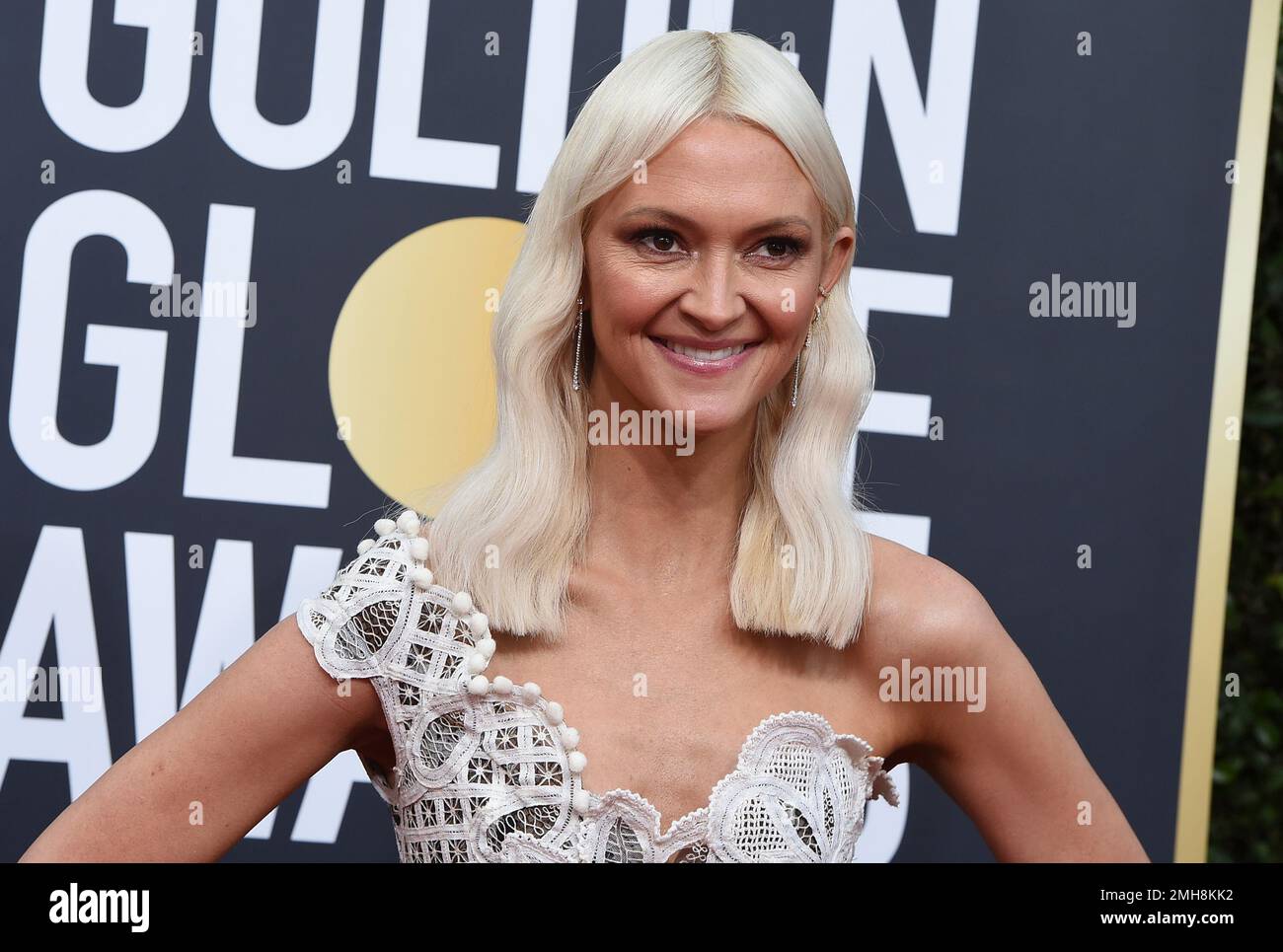 Zanna Roberts Rassi arrives at the 77th annual Golden Globe Awards at ...