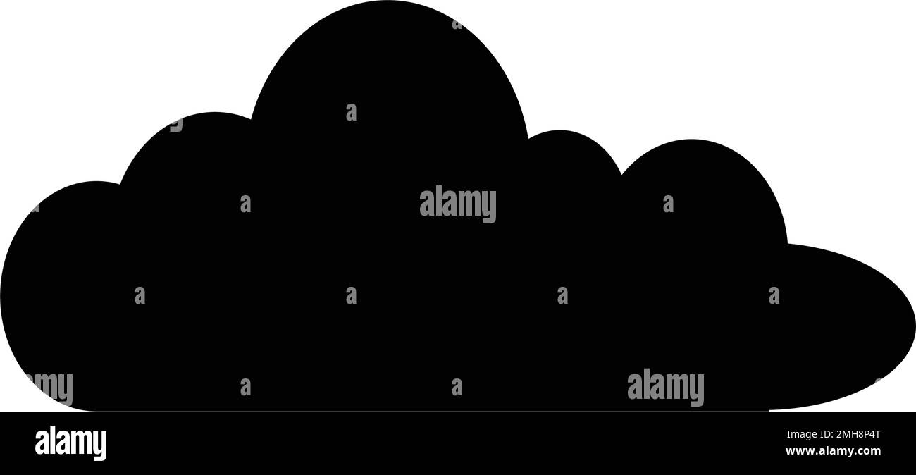 cloud logo vector icon template Stock Vector