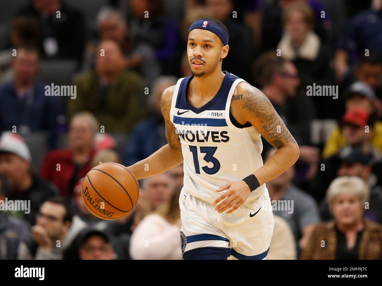 Minnesota Timberwolves guard Shabazz Napier during the first
