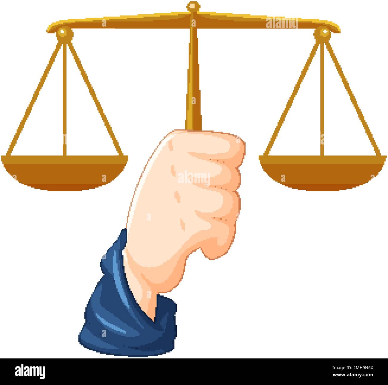 Legal justice balance scale icon illustration Stock Vector Image & Art