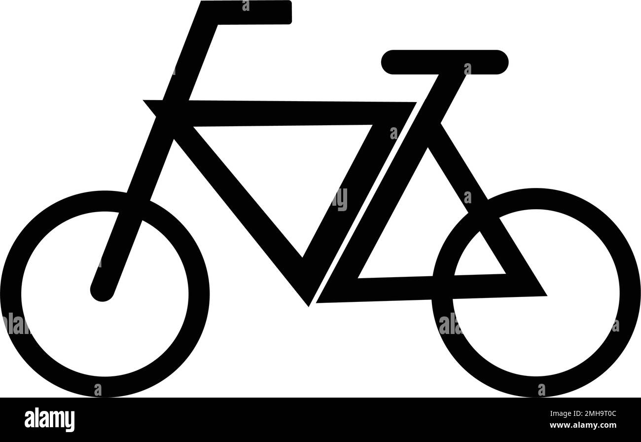 Bicycle logo vector ilustration template Stock Vector