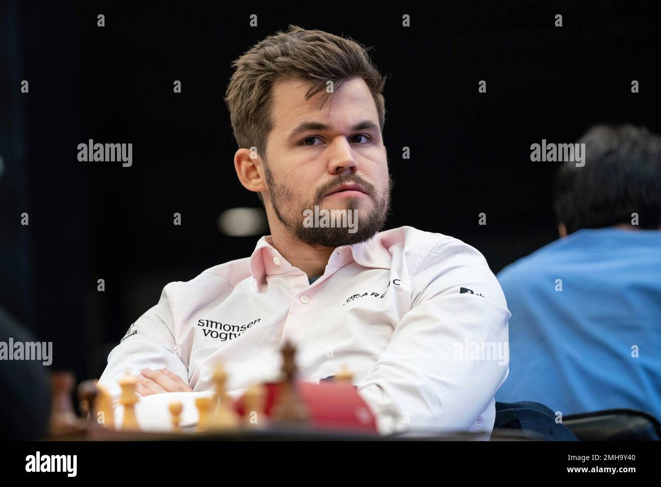 Magnus Carlsen, Norwegian chess Grandmaster and current World Champion and  number one, at the World Chess Championship in London Stock Photo - Alamy