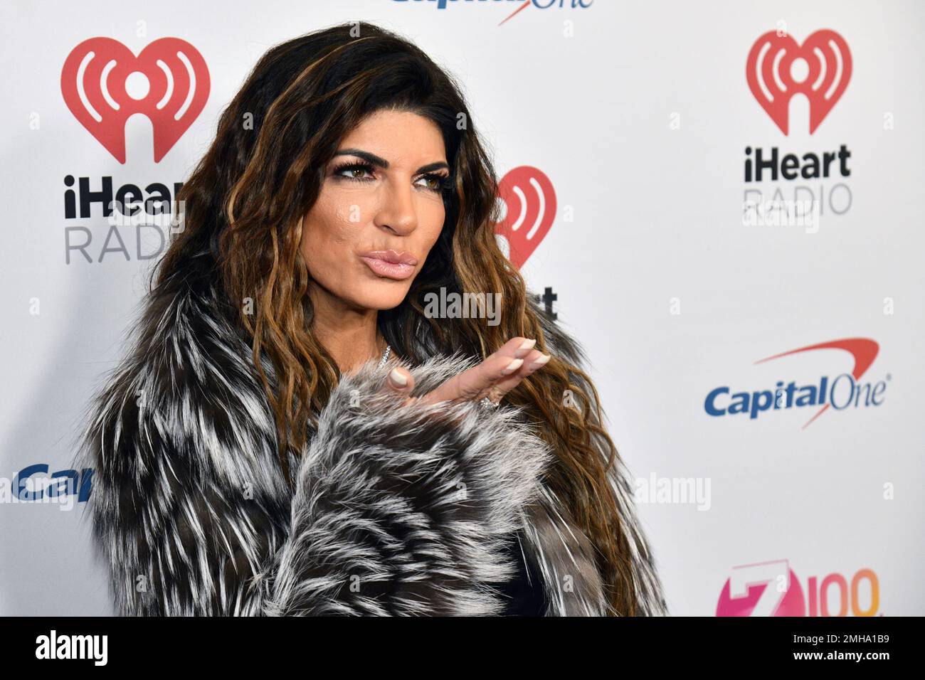 Teresa Giudice attends Z100's iHeartRadio Jingle Ball at Madison Square