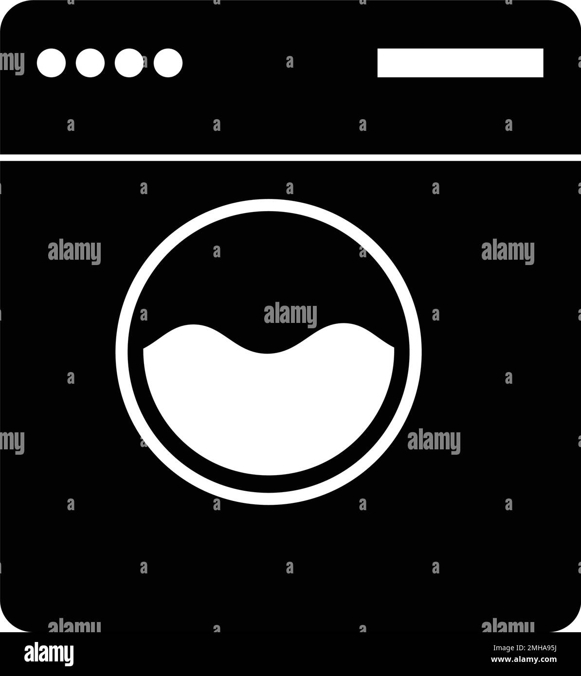 washing machine logo illustration design Stock Vector Image & Art Alamy