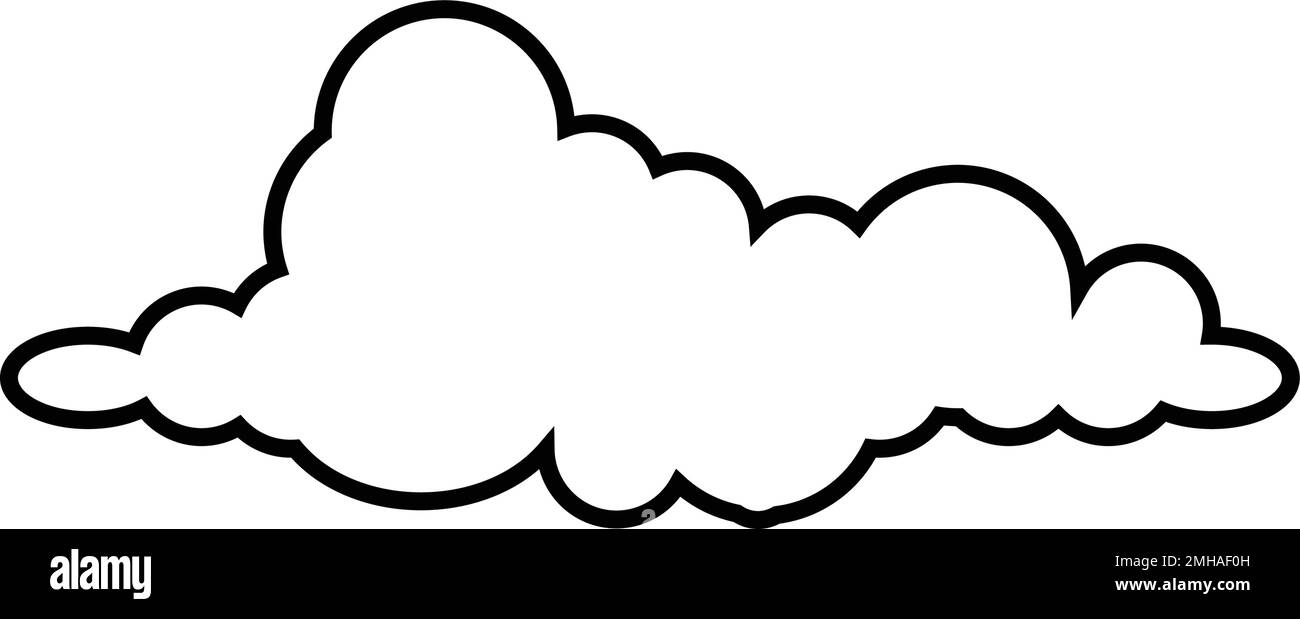 cloud logo vector icon template Stock Vector Image & Art - Alamy