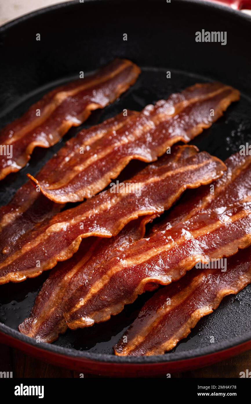 Cast Iron Pan Bacon