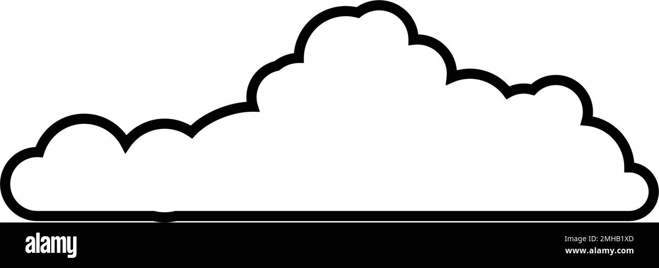 cloud logo vector icon template Stock Vector Image & Art - Alamy