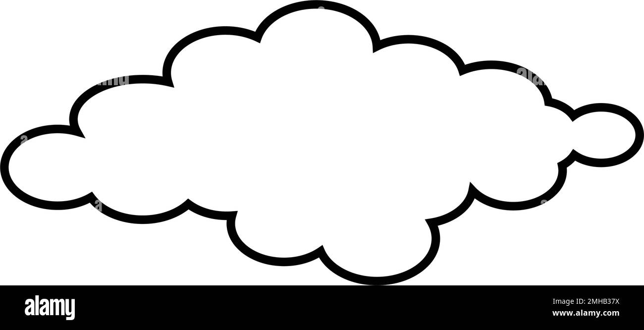cloud logo vector icon template Stock Vector Image & Art - Alamy