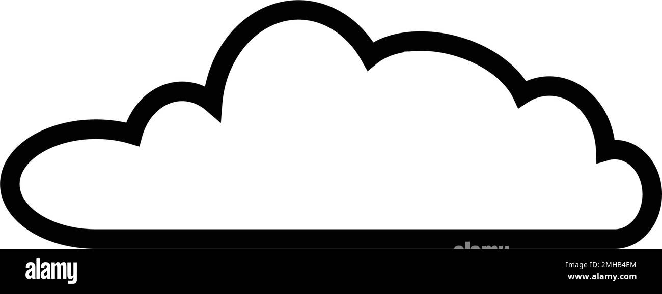 cloud logo vector icon template Stock Vector Image & Art - Alamy