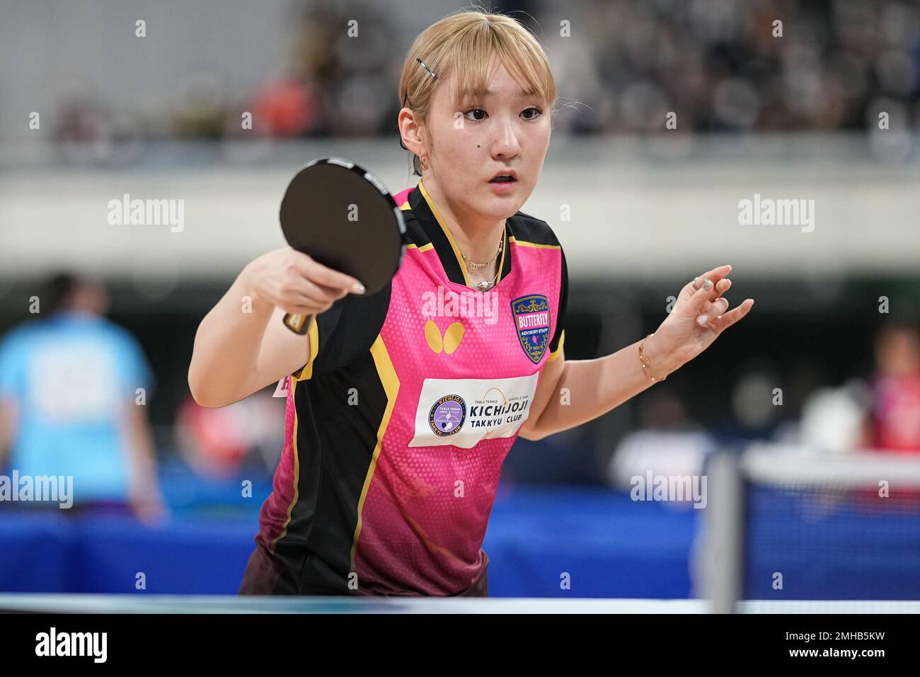Tokyo, Japan. 26th Jan, 2023. Miyu Kato Table Tennis All Japan Table