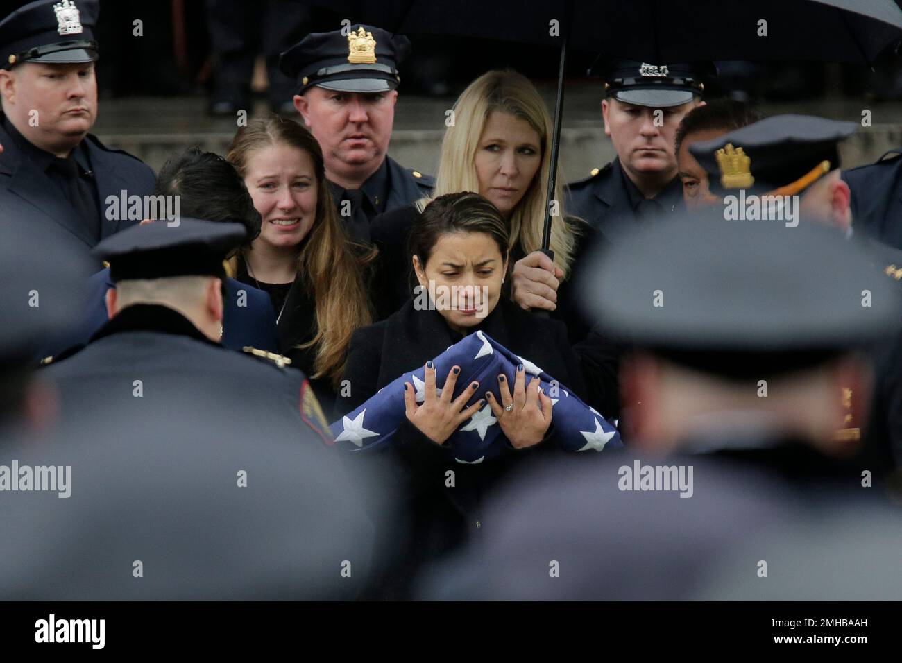 The wife of Jersey City Police Detective Joseph Seals, Laura Seals