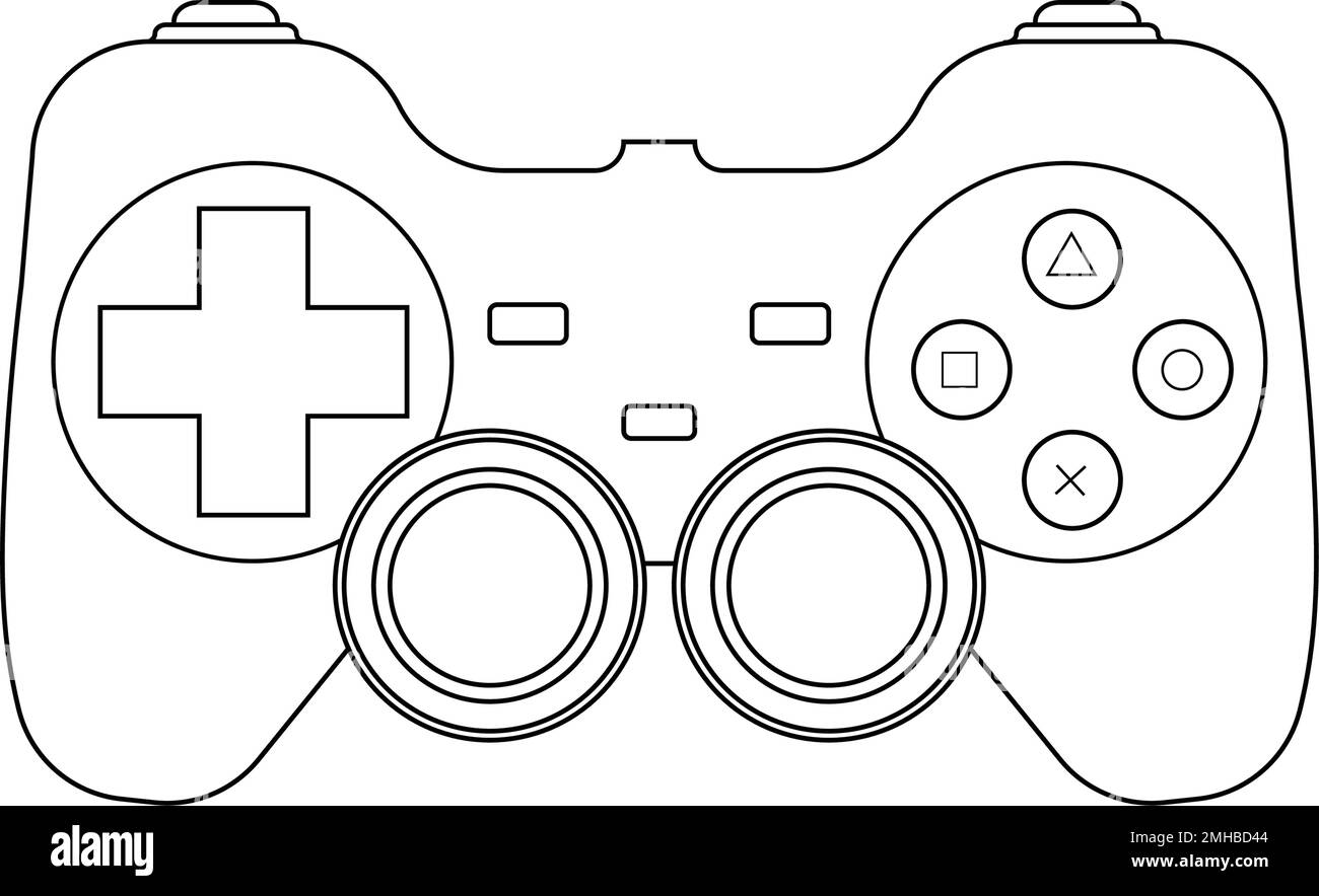 game stick logo illustration design Stock Vector