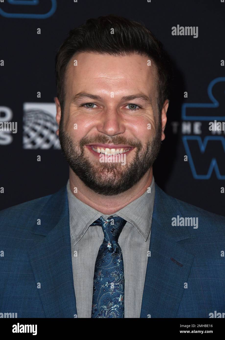Taran Killam arrives at the world premiere of "Star Wars The Rise of