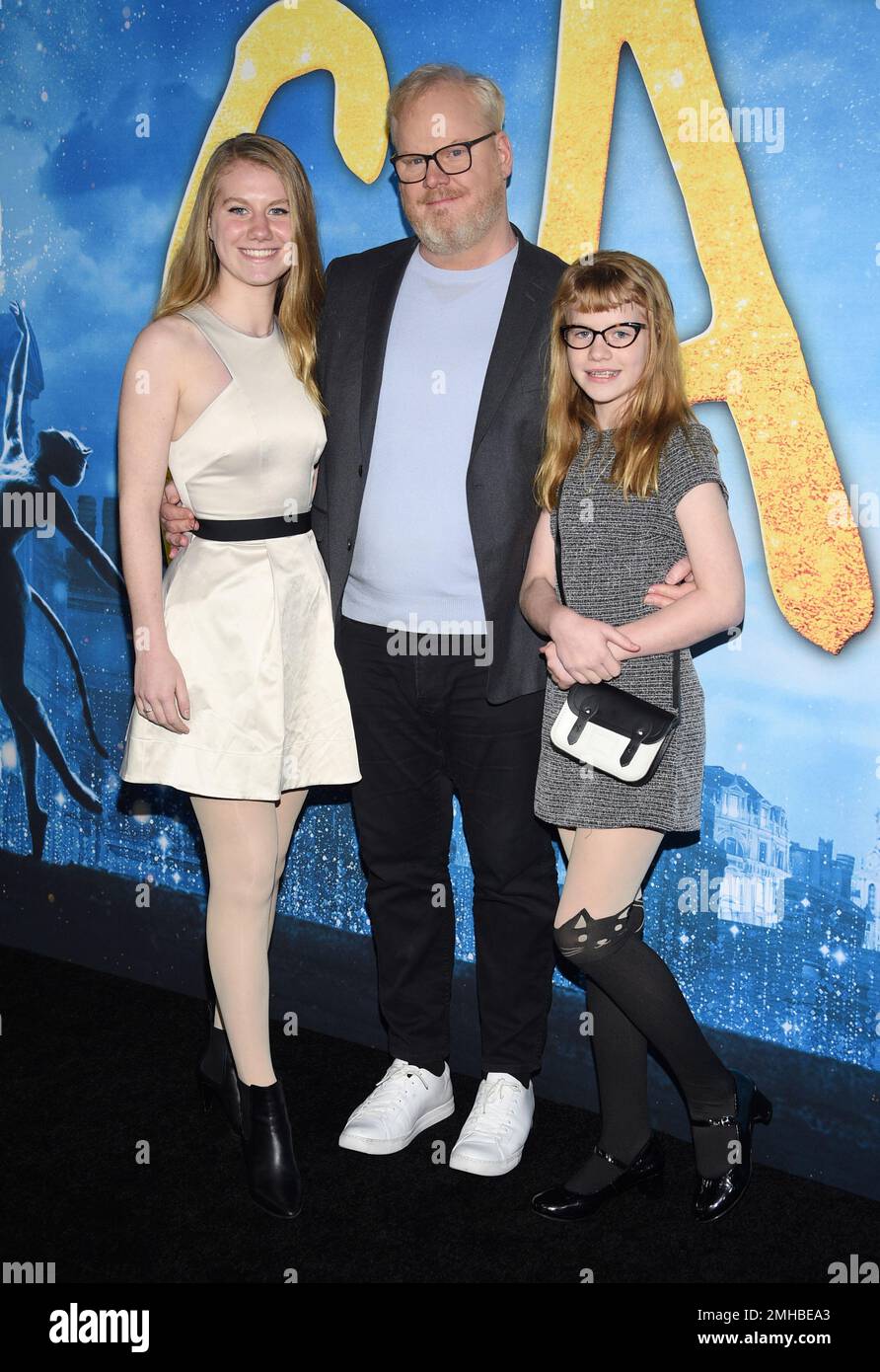 Marre Gaffigan, from left, Jim Gaffigan and Katie Louise Gaffigan