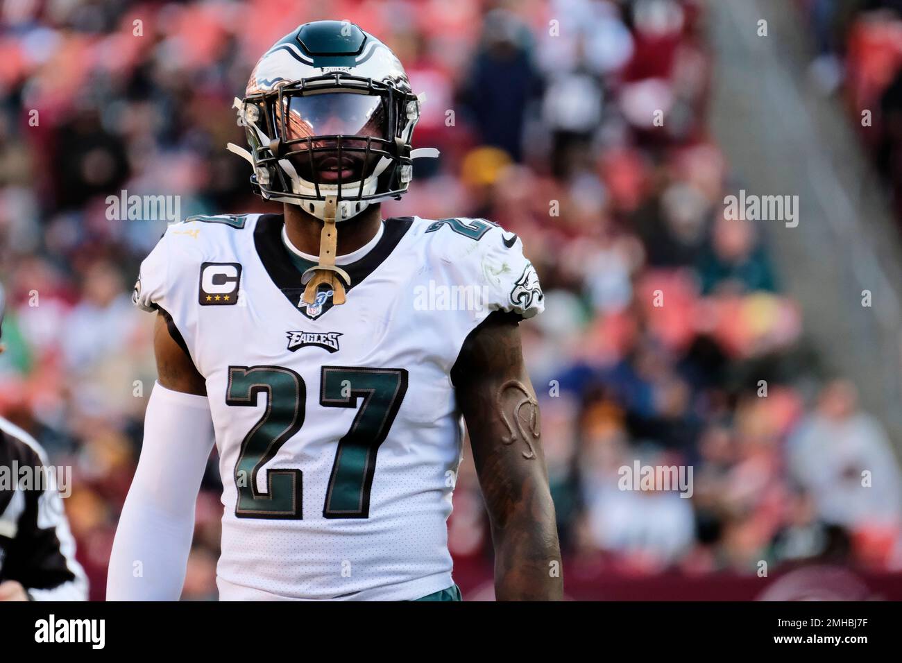 Philadelphia Eagles Safety Malcolm Jenkins looks on during the game