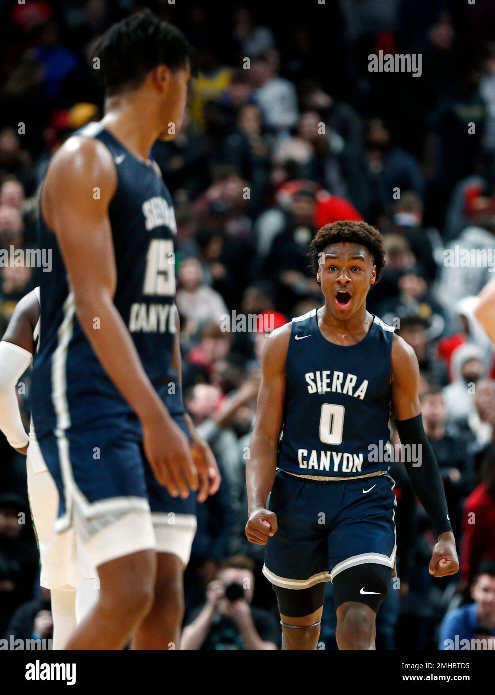 Bronny James, Sierra Canyon Fall to Akron's St. Vincent-St. Mary