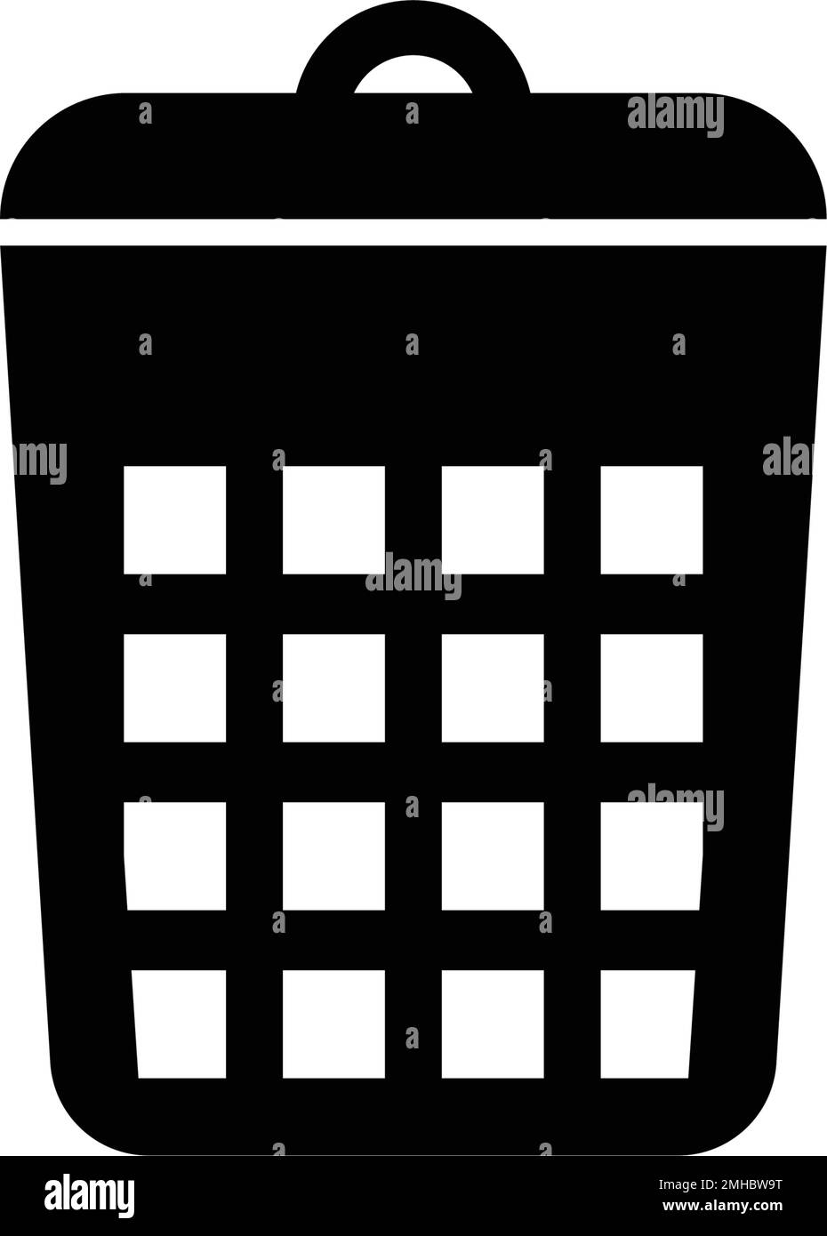 trash can logo illustration design Stock Vector Image & Art Alamy