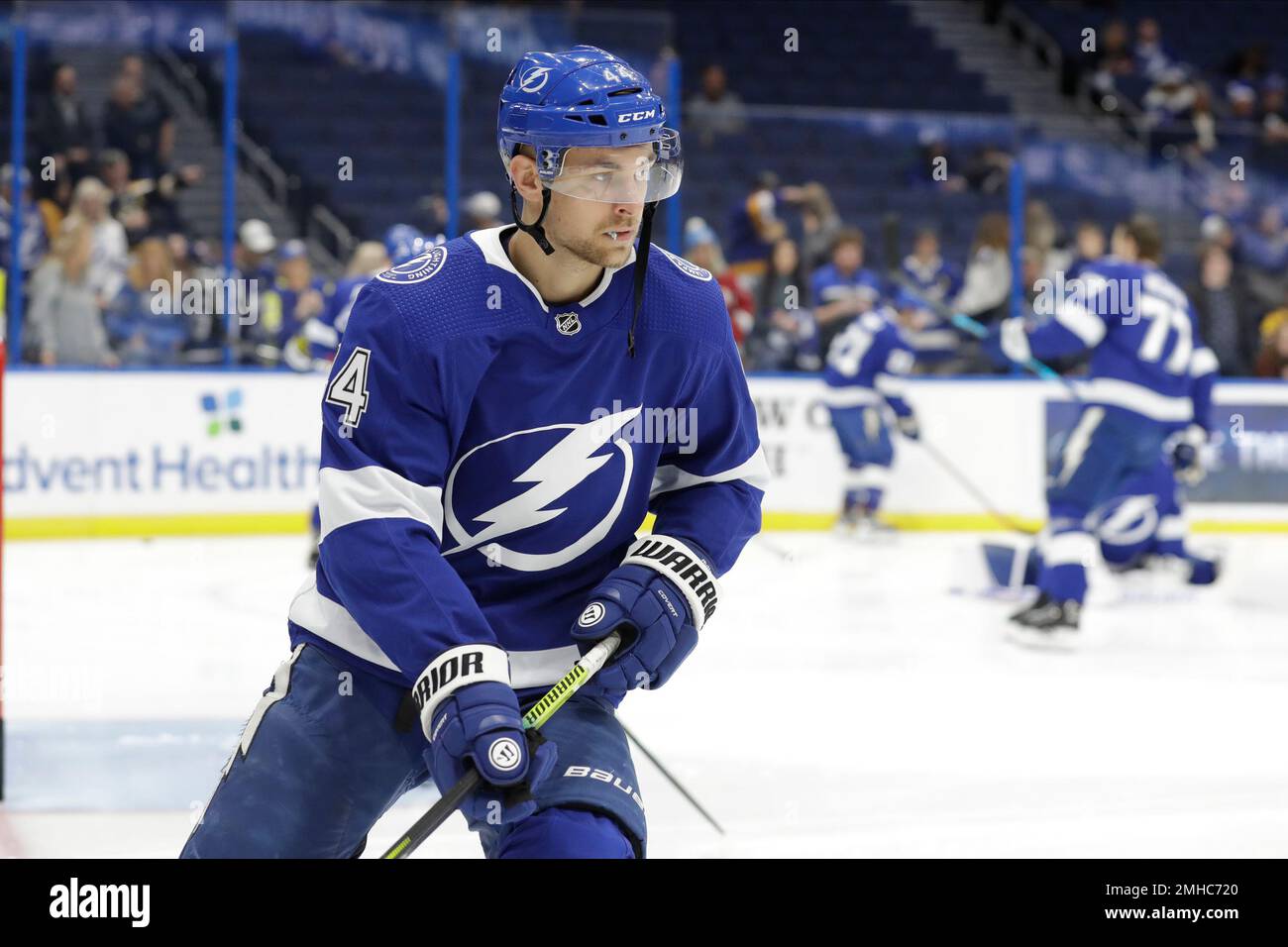 Jan Rutta Lightning Tampa Bay Lightning defenseman Jan Rutta (44) before an NHL hockey game ...