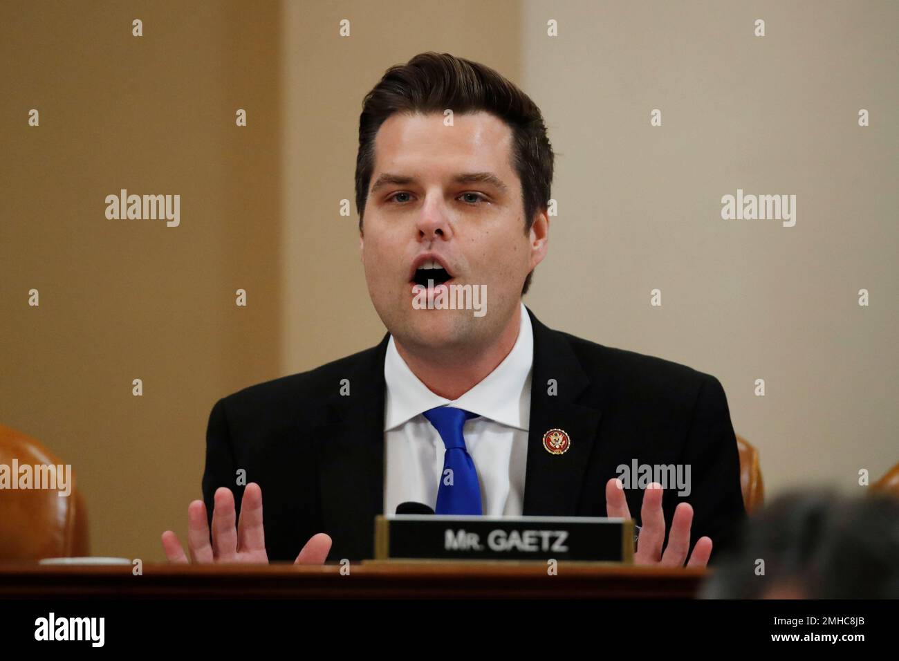 Rep. Matt Gaetz, RFla.,during a House Judiciary Committee markup of