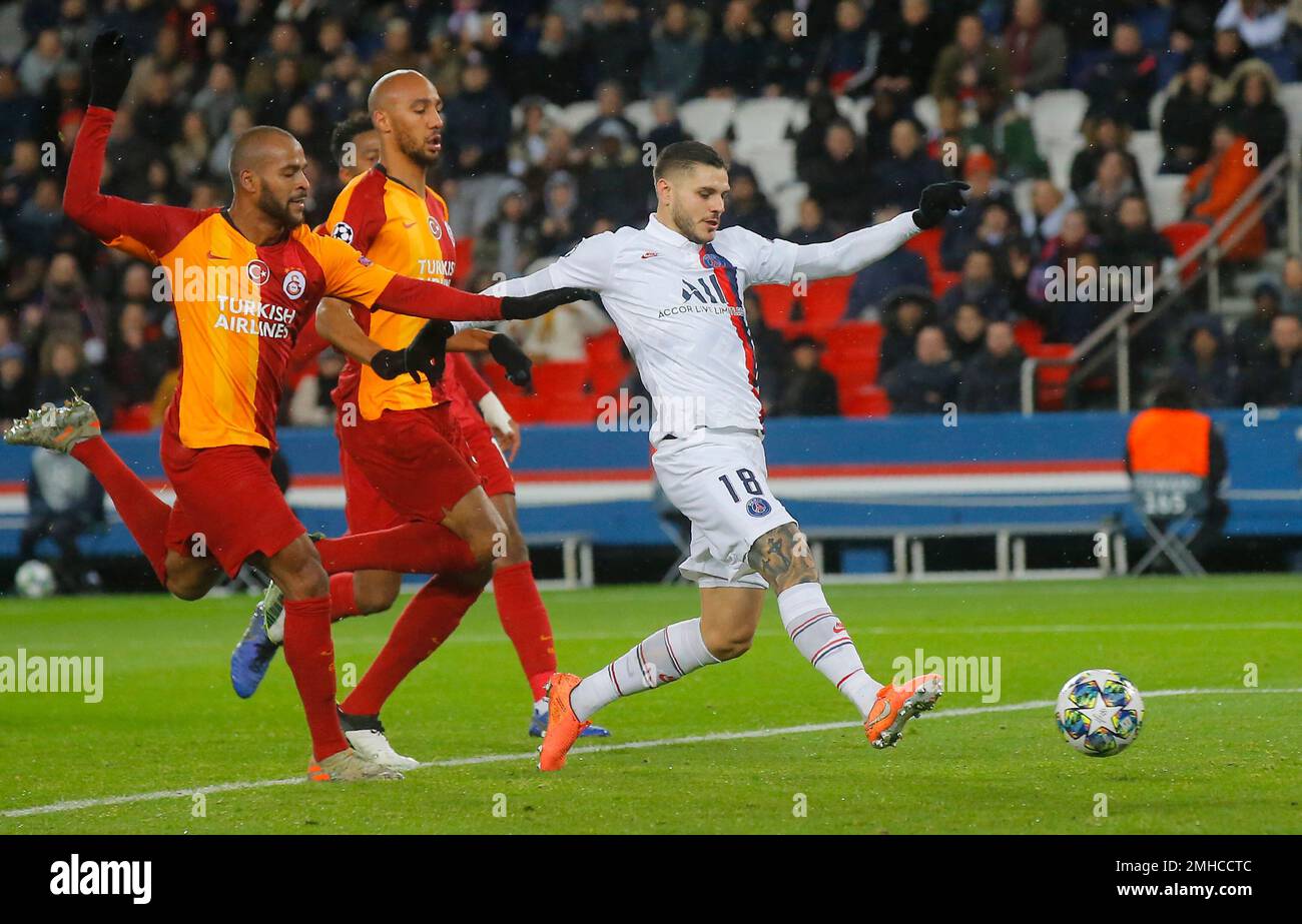 Icardi on target as PSG get the better of Galatasaray