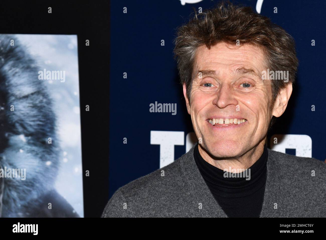 Willem Dafoe attends a screening of "Togo", hosted by Disney Plus and