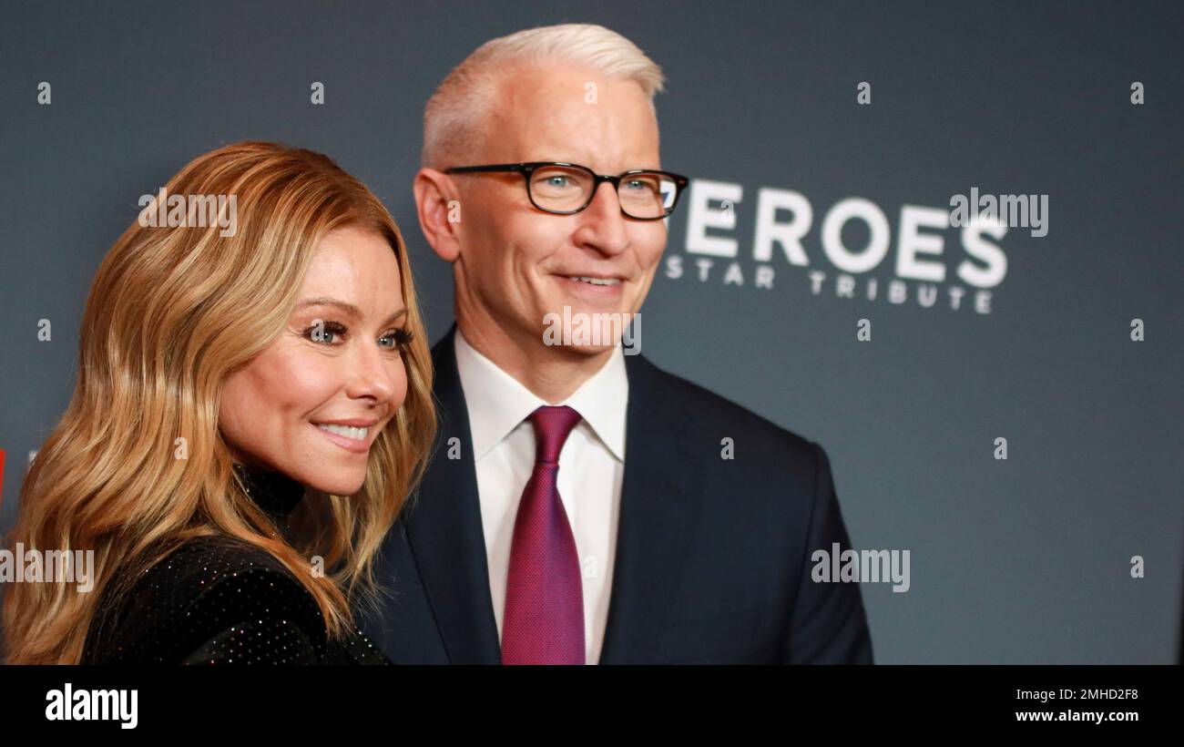 Kelly Ripa Cooper Kelly Ripa, Anderson Cooper attends the 13th annual CNN Heroes: An All ...