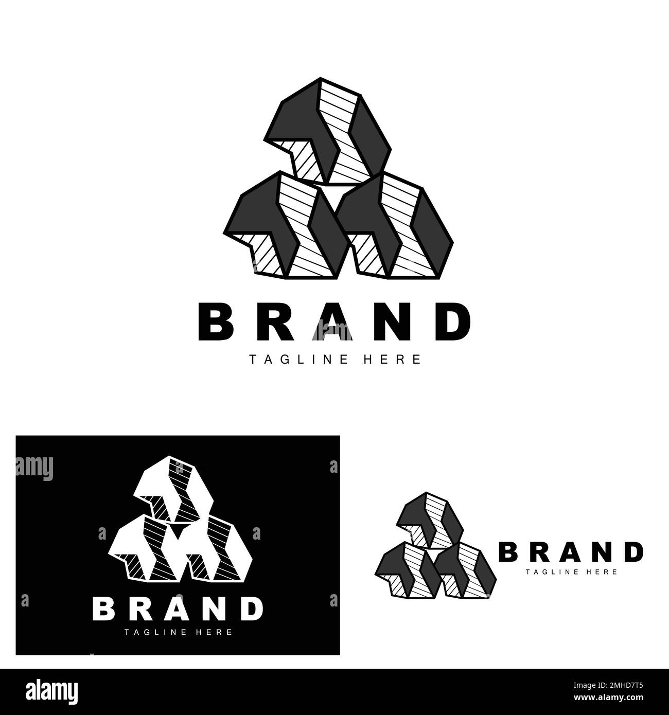 Stone Logo, Gem Line Stone Design, Diamond, Crystal, Simple Elegant, Product Brand Vector