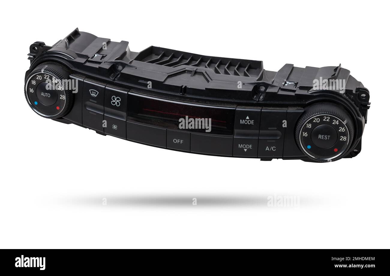 Closeup of climate control panel, Setting up and refueling the air