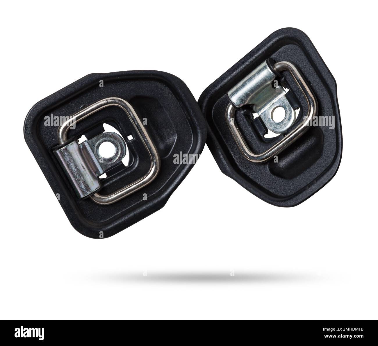 Spare part and interior element hinge of a trunk net from a car on a