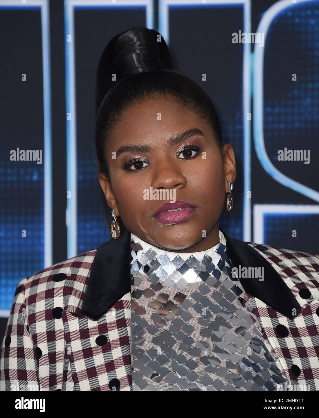 Trinitee Stokes arrives at the world premiere of "Spies in Disguise" at