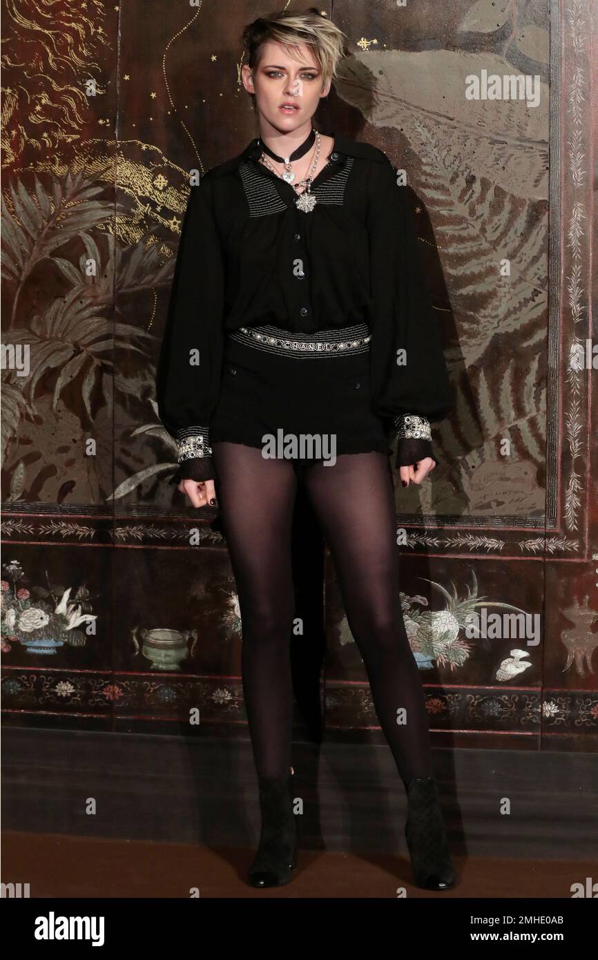 Actress Kristen Stewart poses during a photocall before the