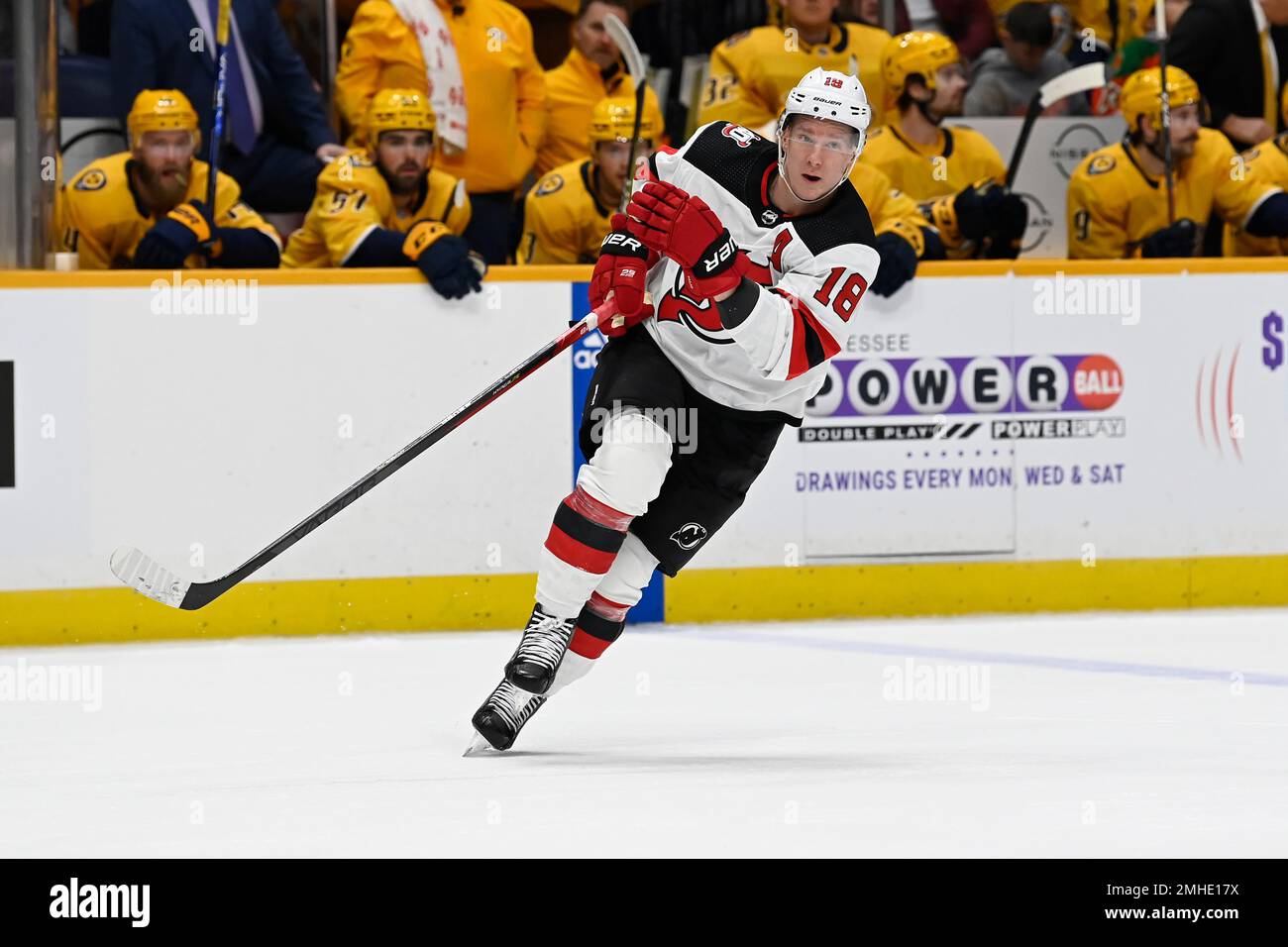 New Jersey Devils left wing Ondrej Palat during an NHL hockey game