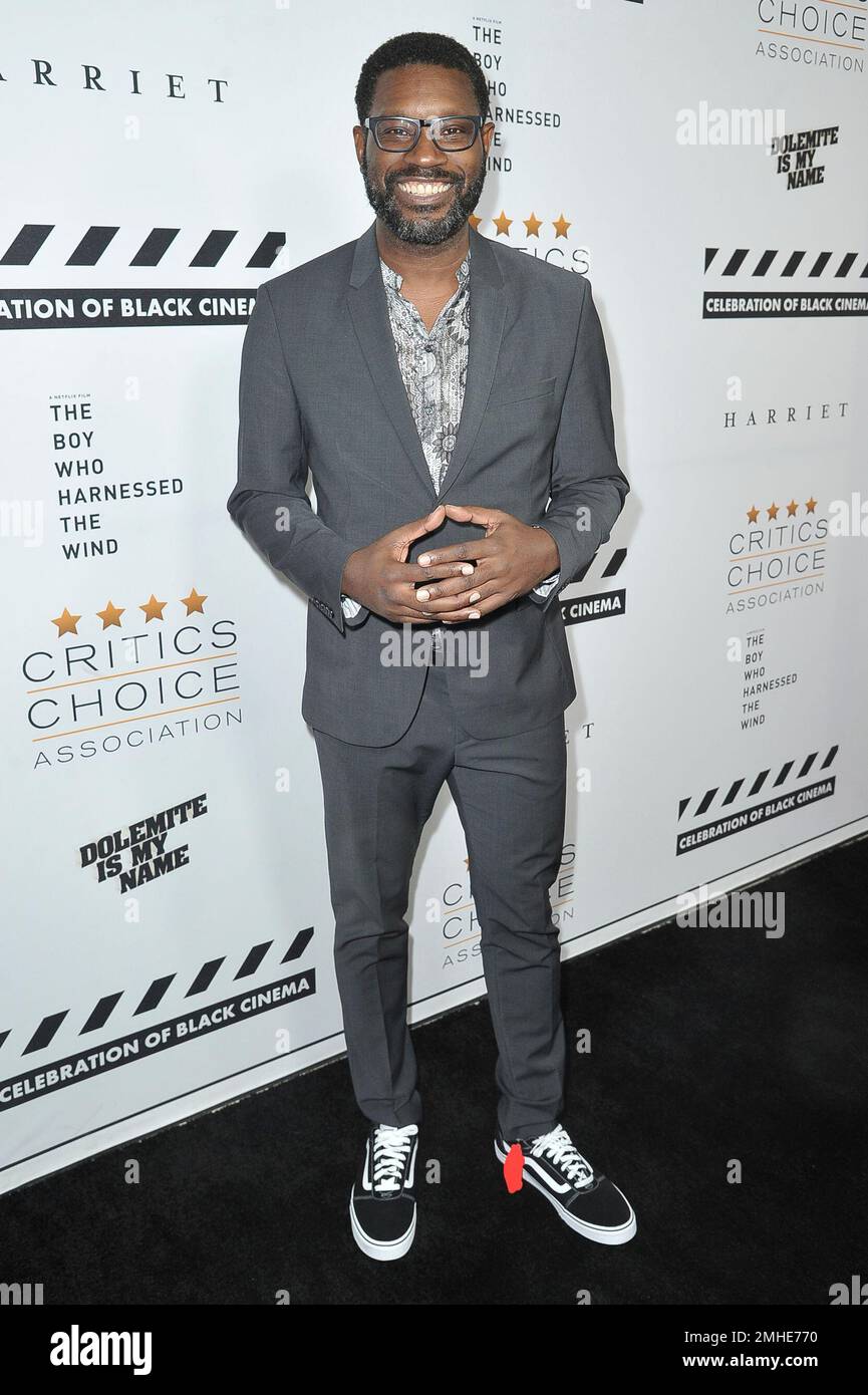 Shawn Edwards attends the Celebration of Black Cinema at the Landmark Theatre on Monday, Dec. 2