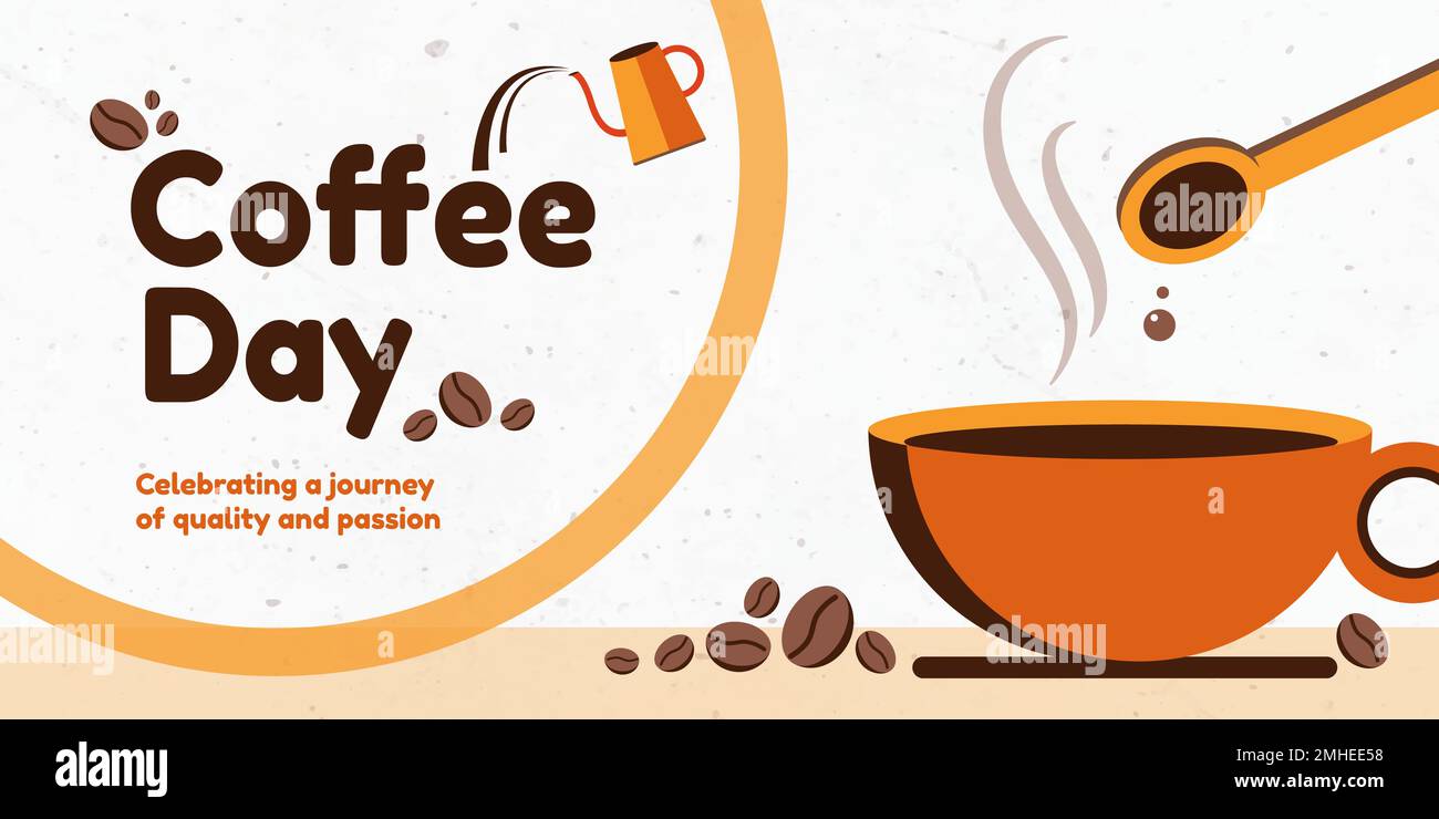 Coffee day banner design vector Stock Vector Image & Art Alamy