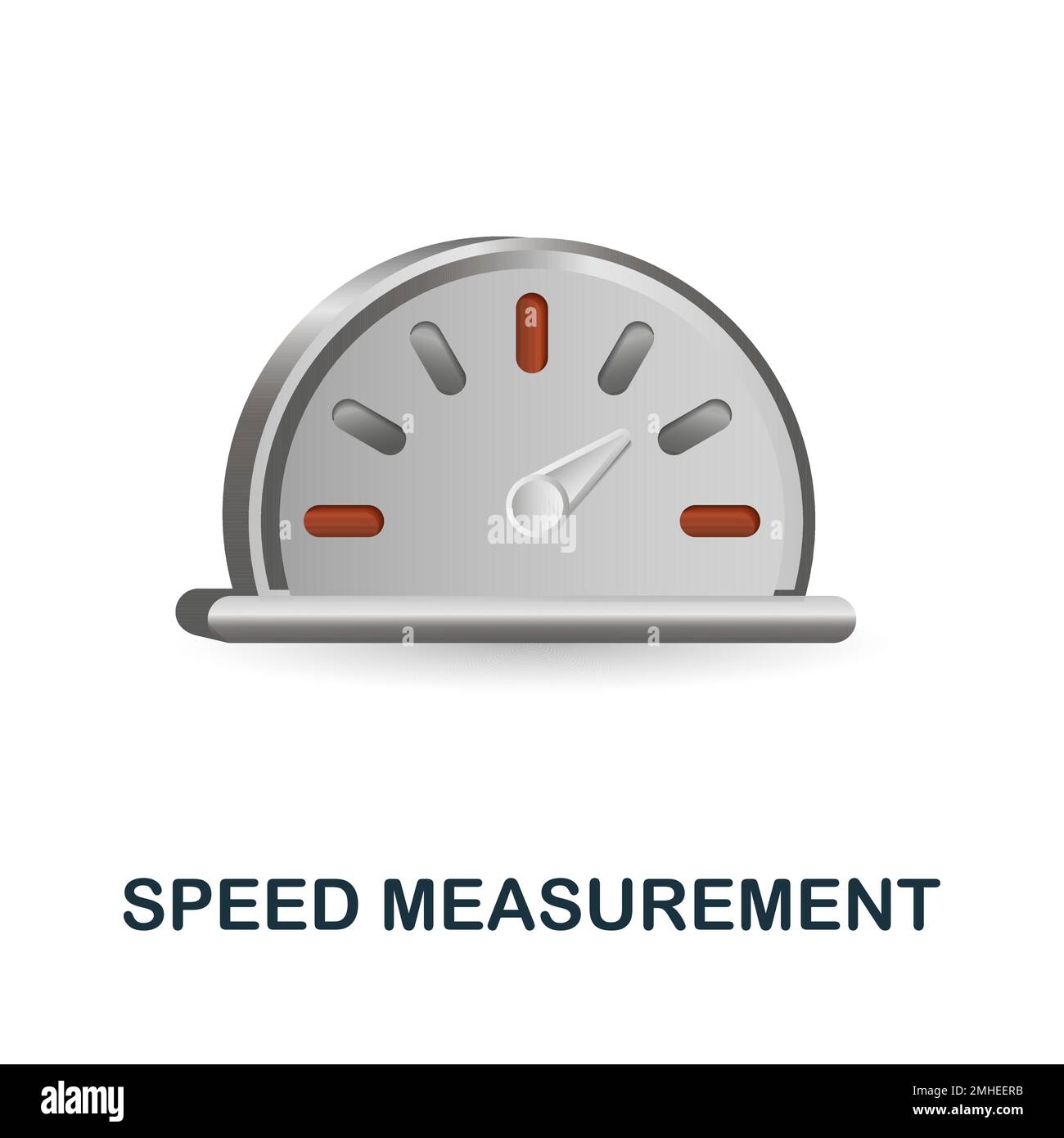 Speed Measurement icon. 3d illustration from measurement collection