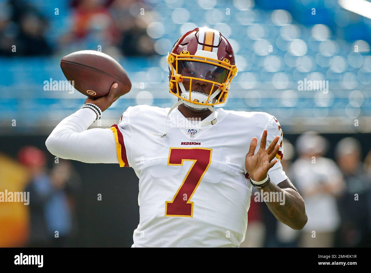 Washington Redskins Qb 7 Dwayne Haskins Editorial Stock Photo - Stock Image