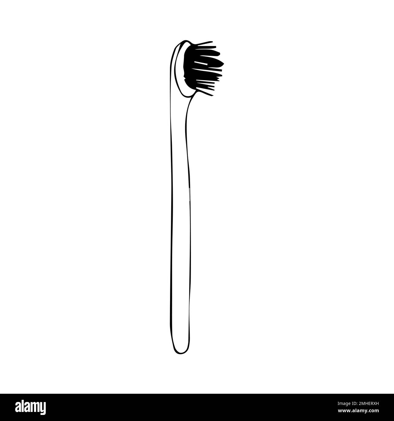 Eco tooth brush doodle illustration Stock Vector Image & Art Alamy
