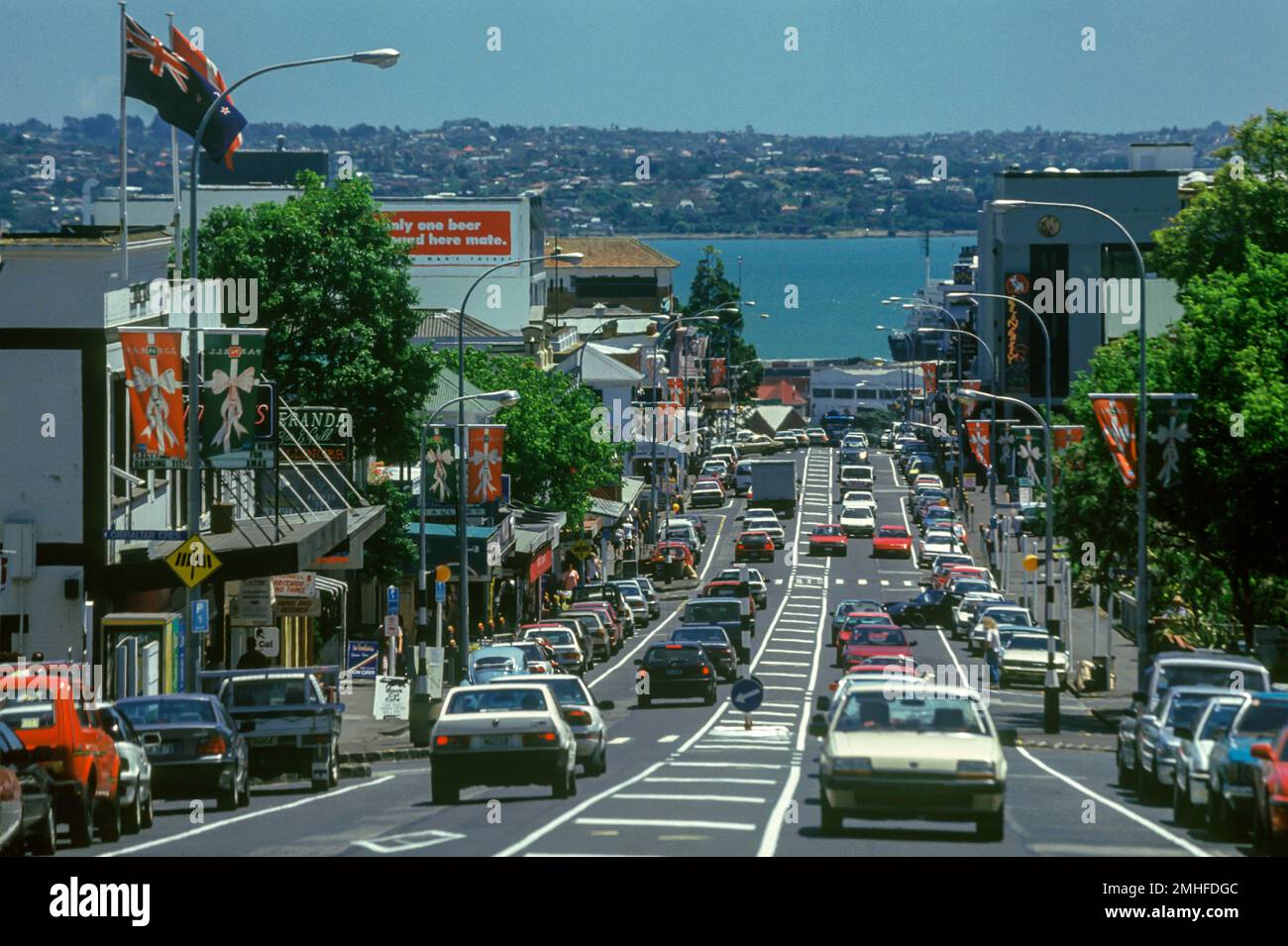 1994 HISTORICAL PARNELL RISE PARNELL AUCKLAND NORTH ISLAND NEW ZEALAND Stock Photo