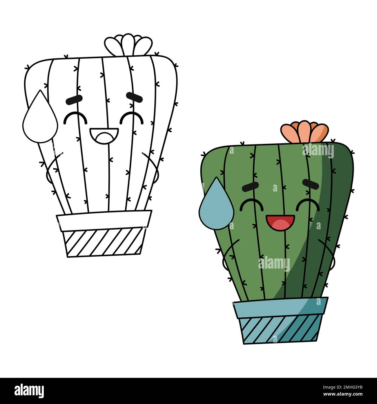 Flower coloring book for kids hires stock photography and images Alamy