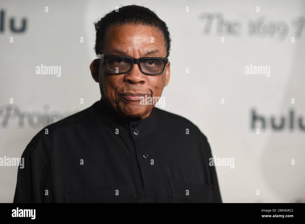 Herbie Hancock arrives at the premiere of "The 1619 Project" on