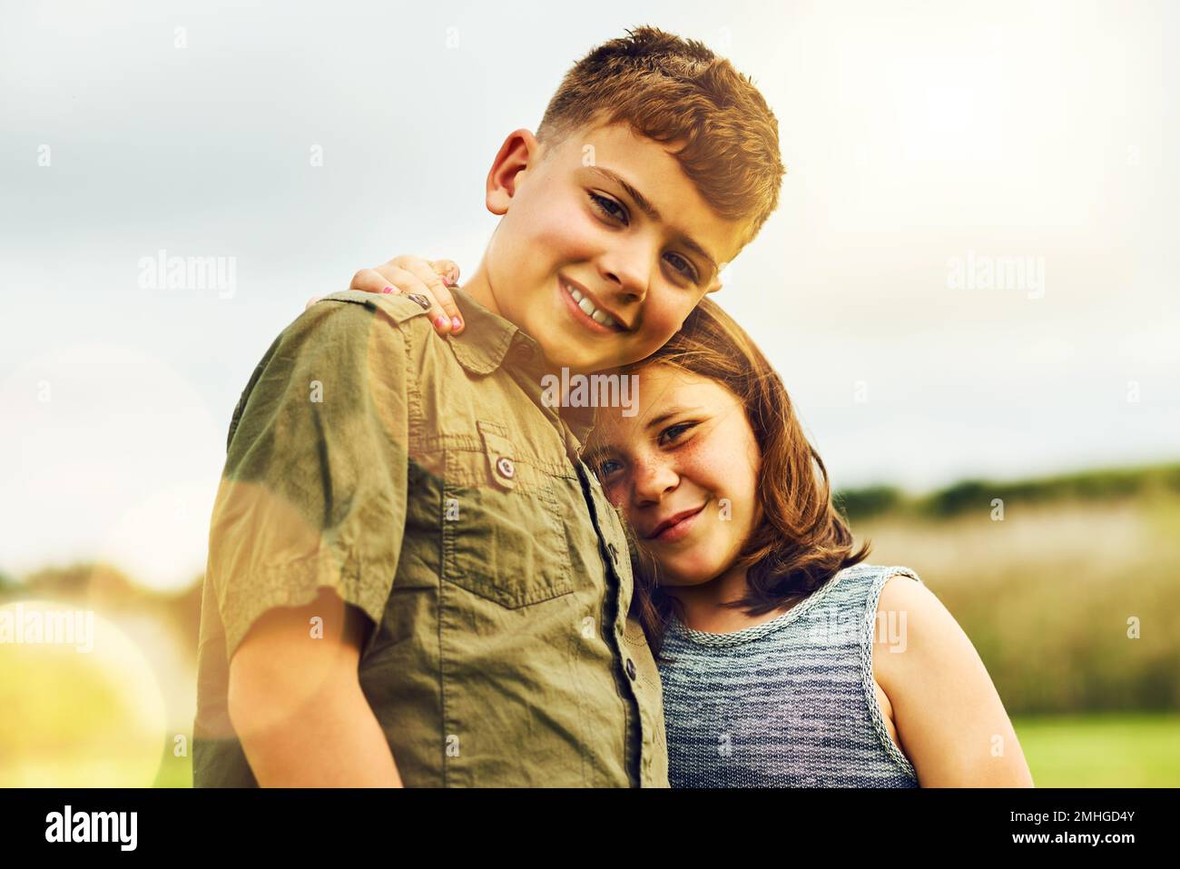 Building strong family bonds from a young age. Portrait of an adorable